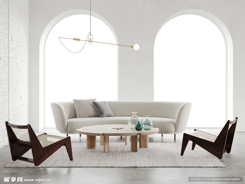 北欧客厅室内设计