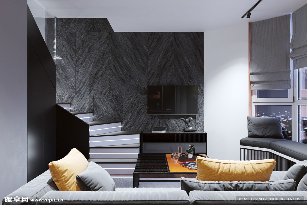 北欧客厅室内设计