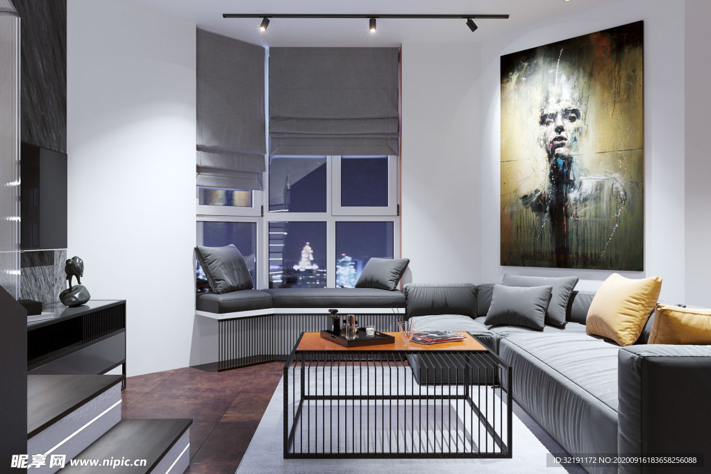 北欧客厅室内设计