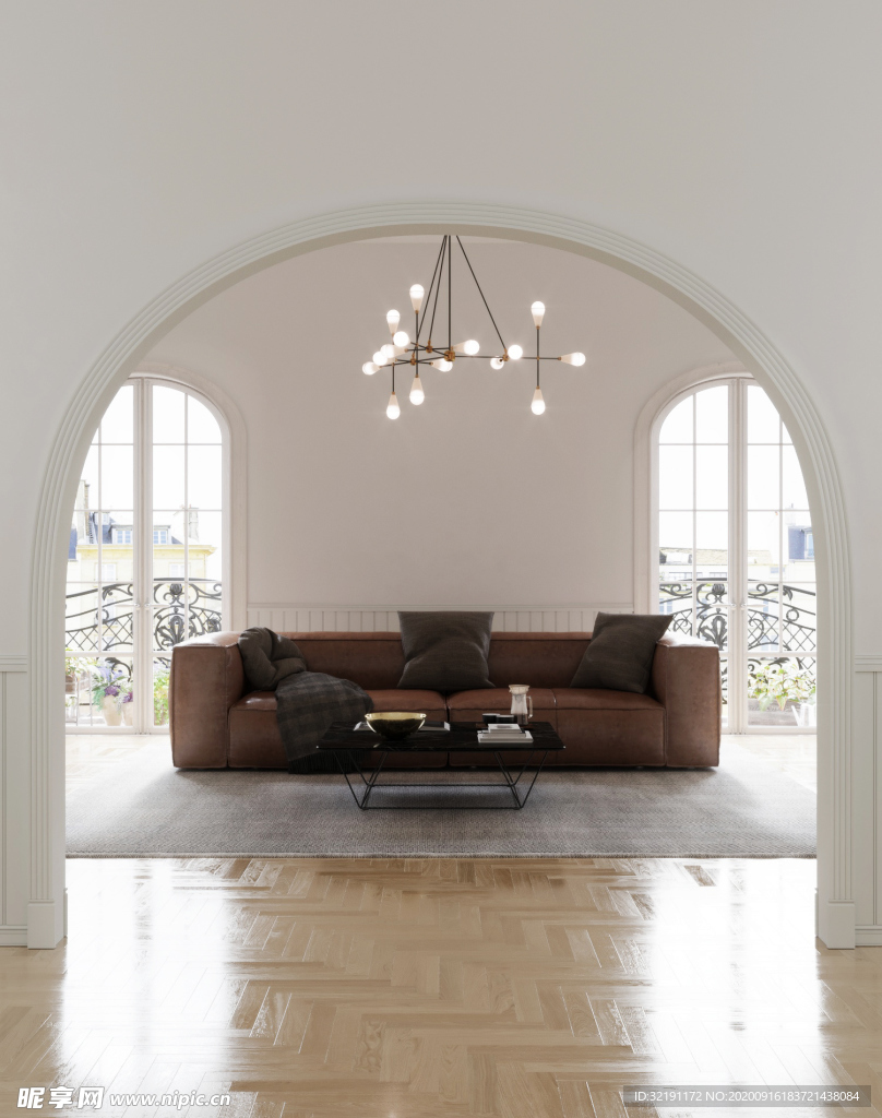 北欧客厅室内设计