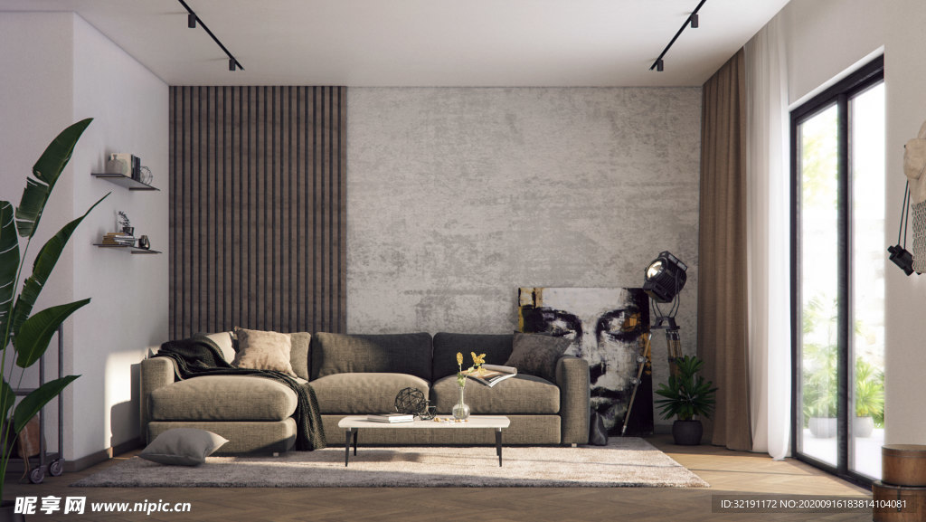 北欧客厅室内设计