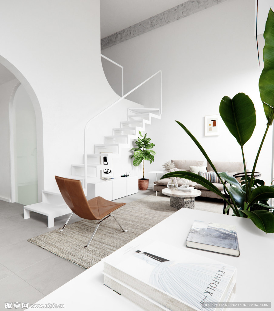 北欧客厅室内设计