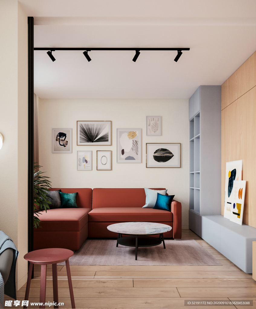 北欧客厅室内设计