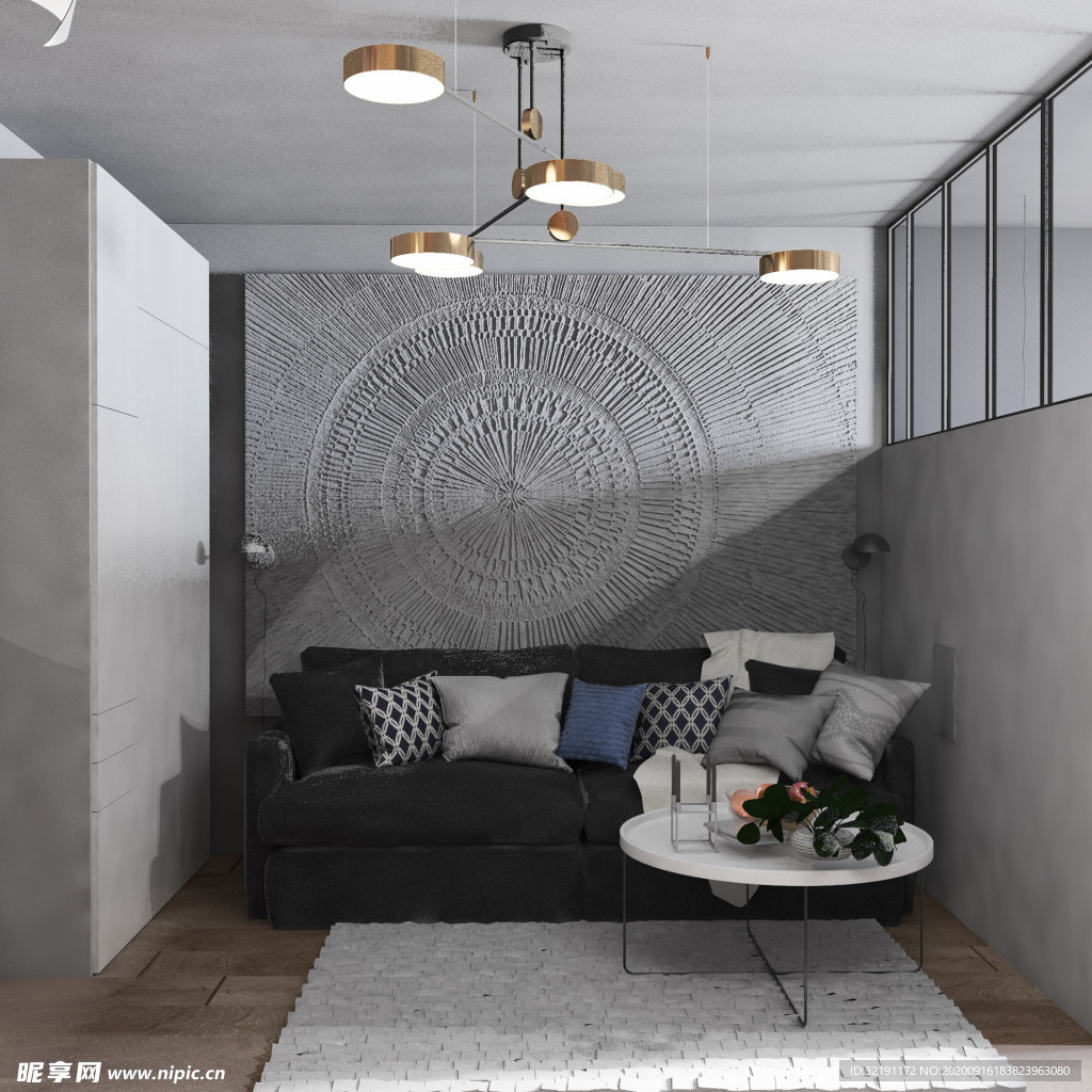 北欧客厅室内设计