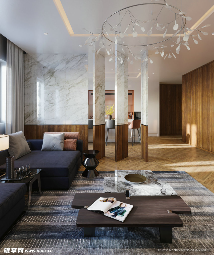 北欧客厅室内设计