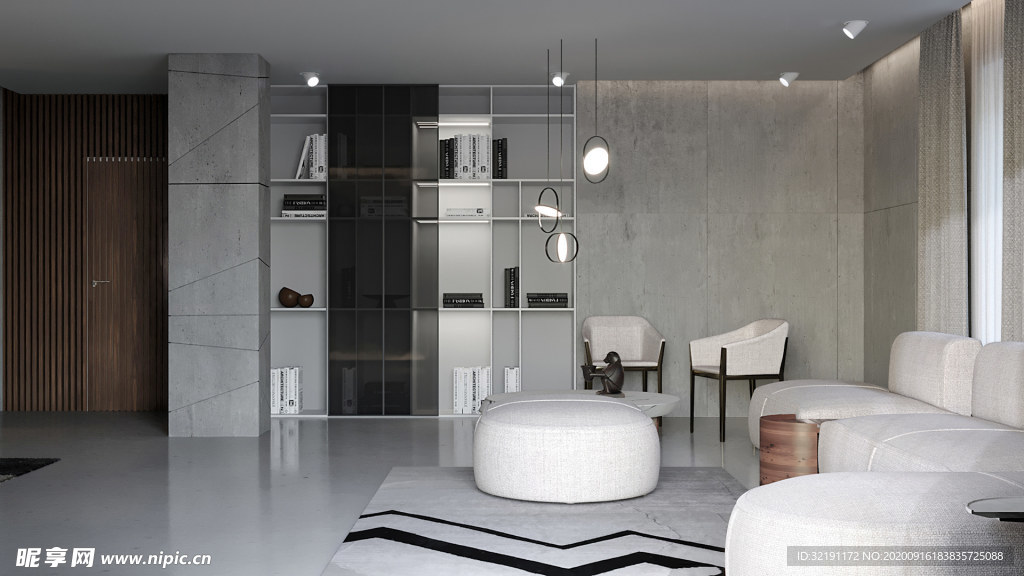 北欧客厅室内设计