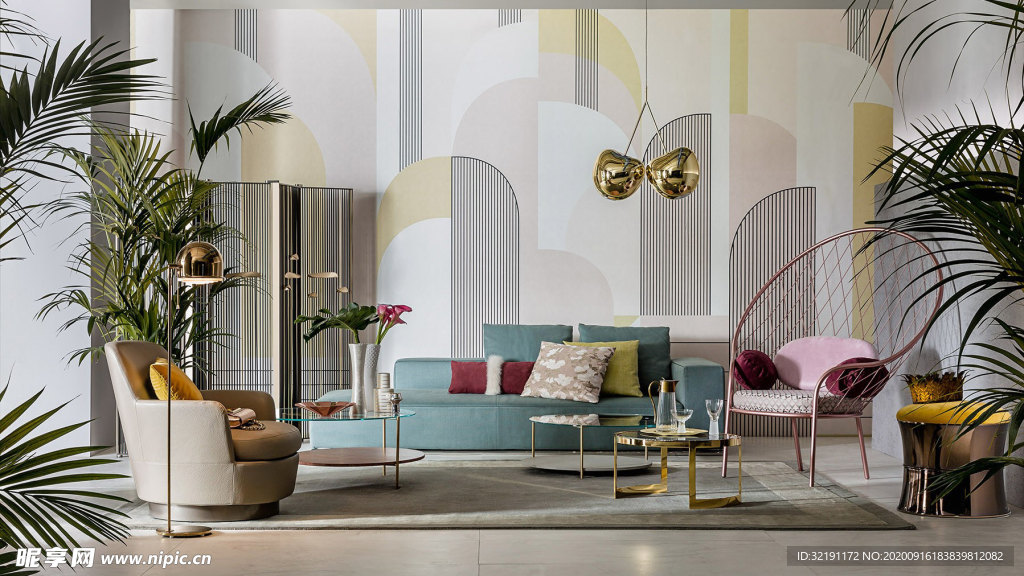 北欧客厅室内设计