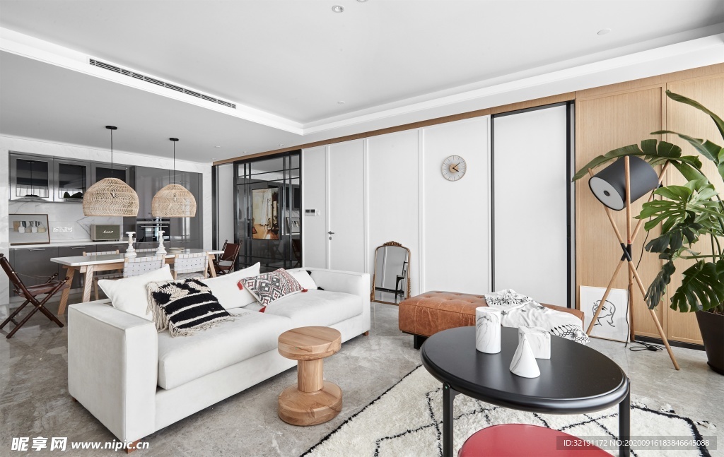 北欧客厅室内设计