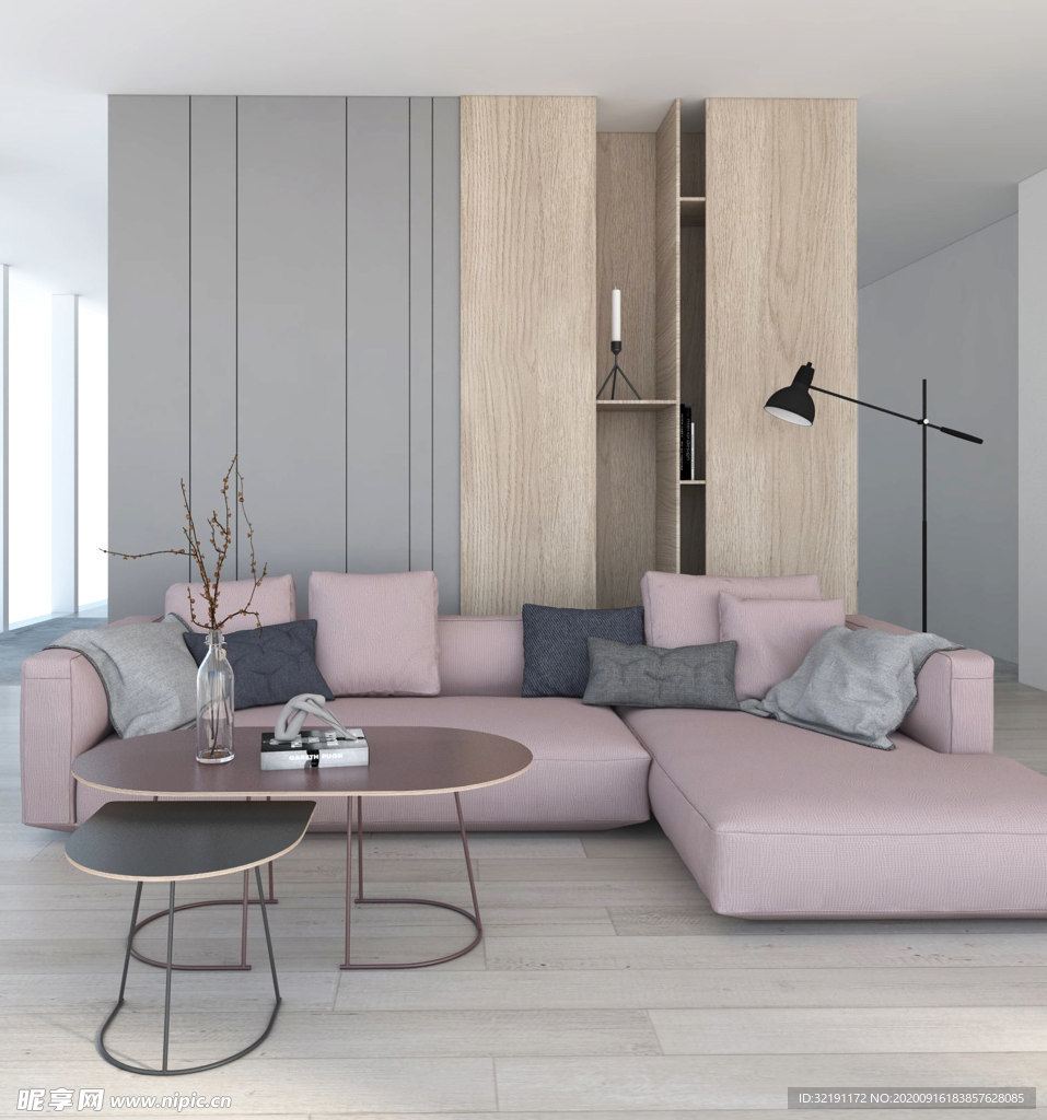 北欧客厅室内设计