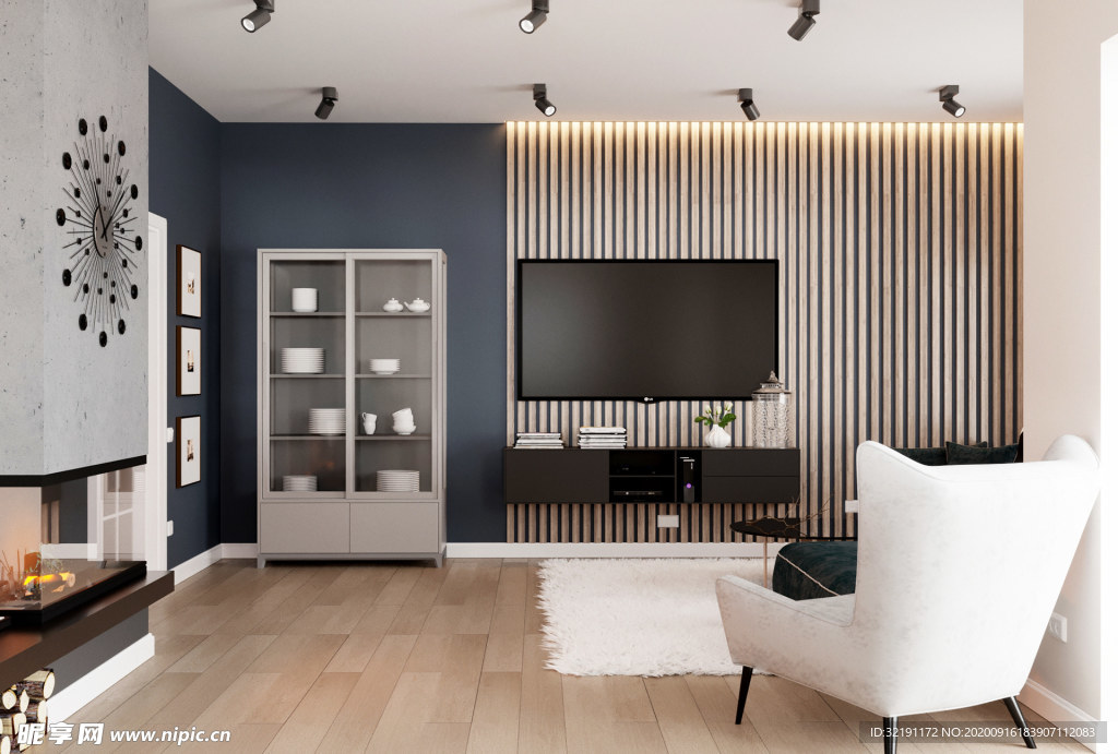 北欧客厅室内设计