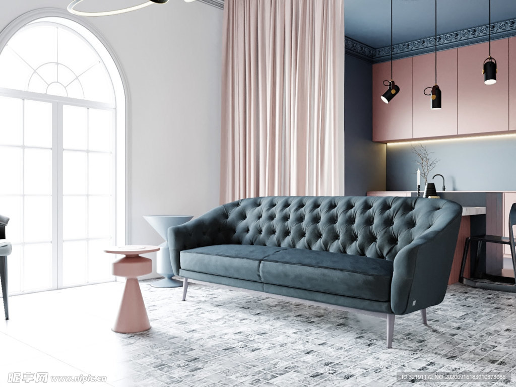 北欧客厅室内设计