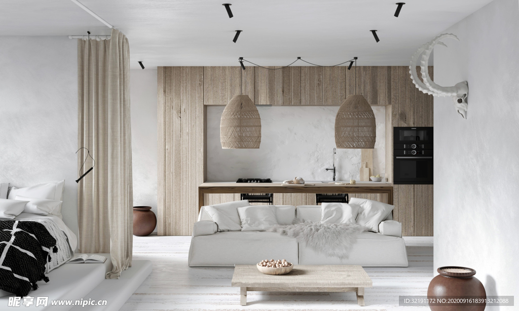 北欧客厅室内设计