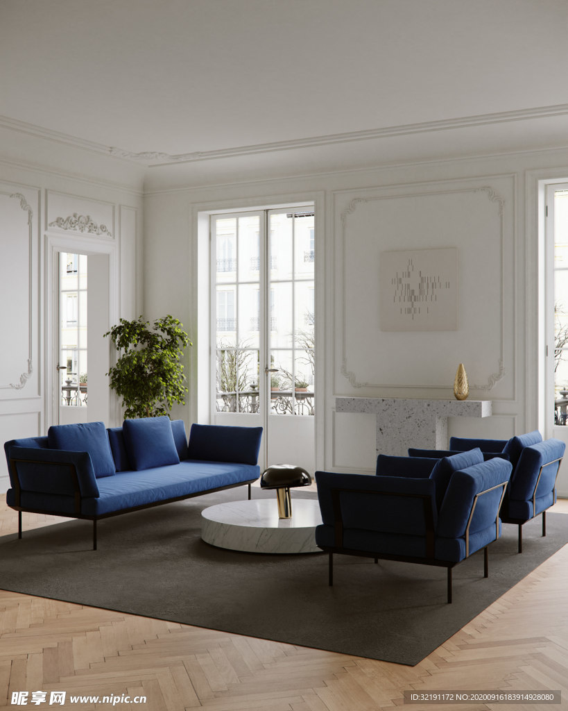 北欧客厅室内设计