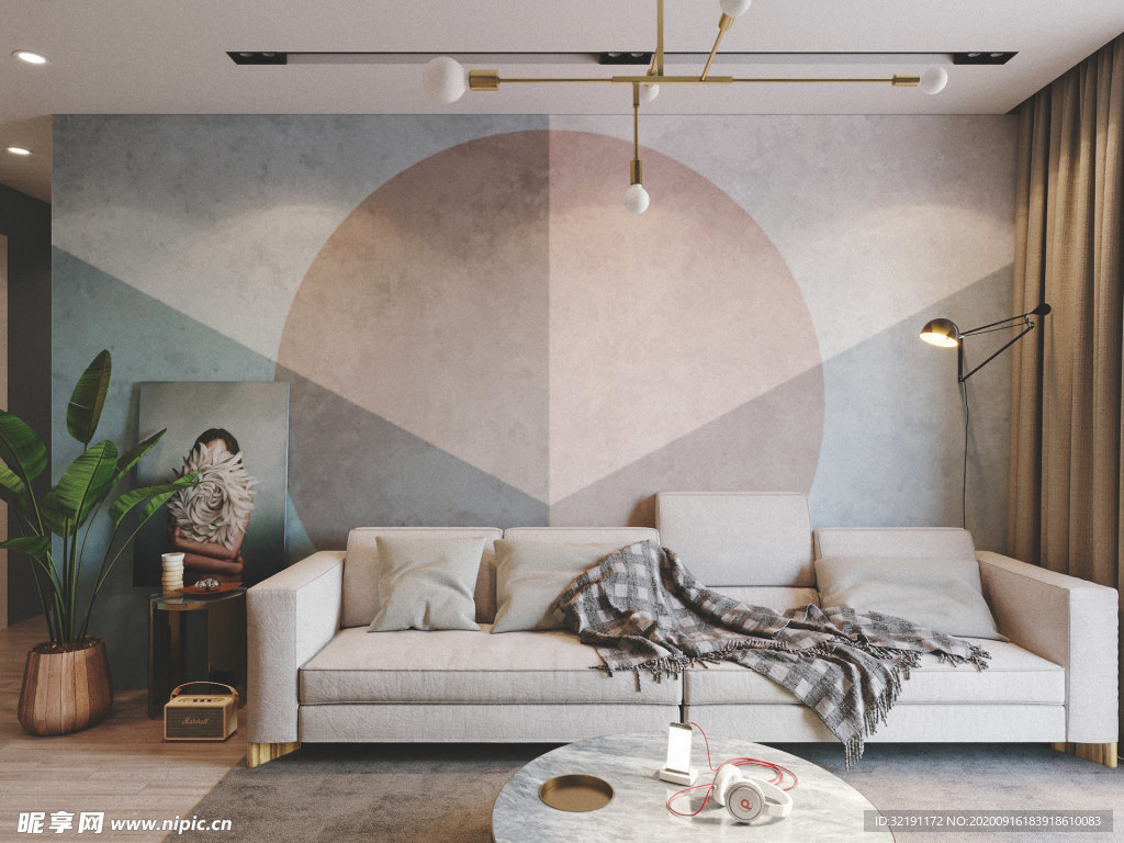 北欧客厅室内设计