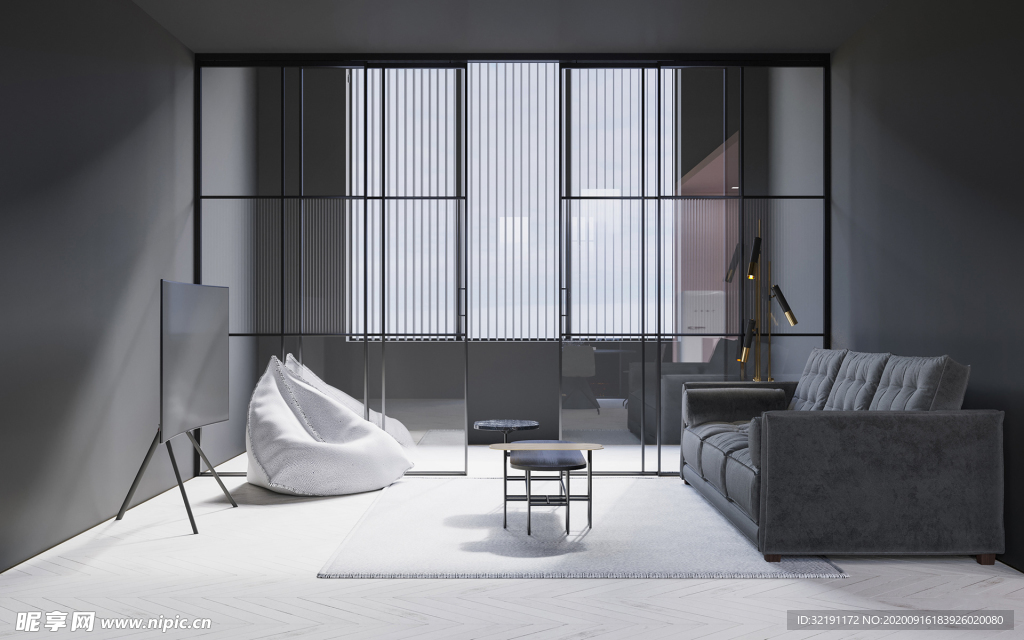 北欧客厅室内设计