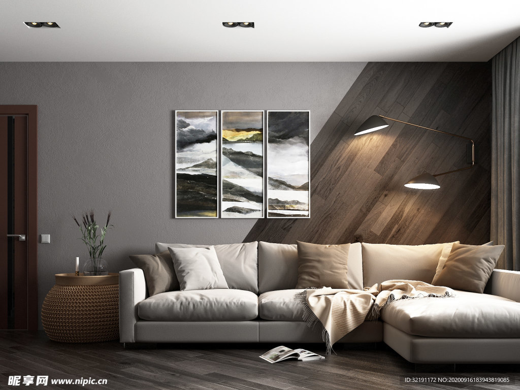 北欧客厅室内设计