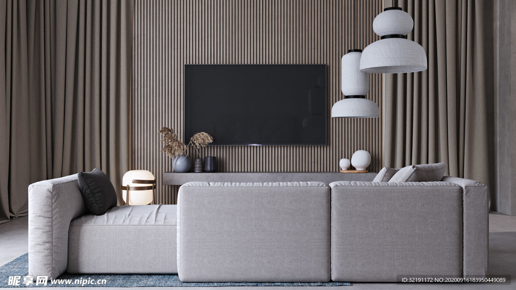 北欧客厅室内设计