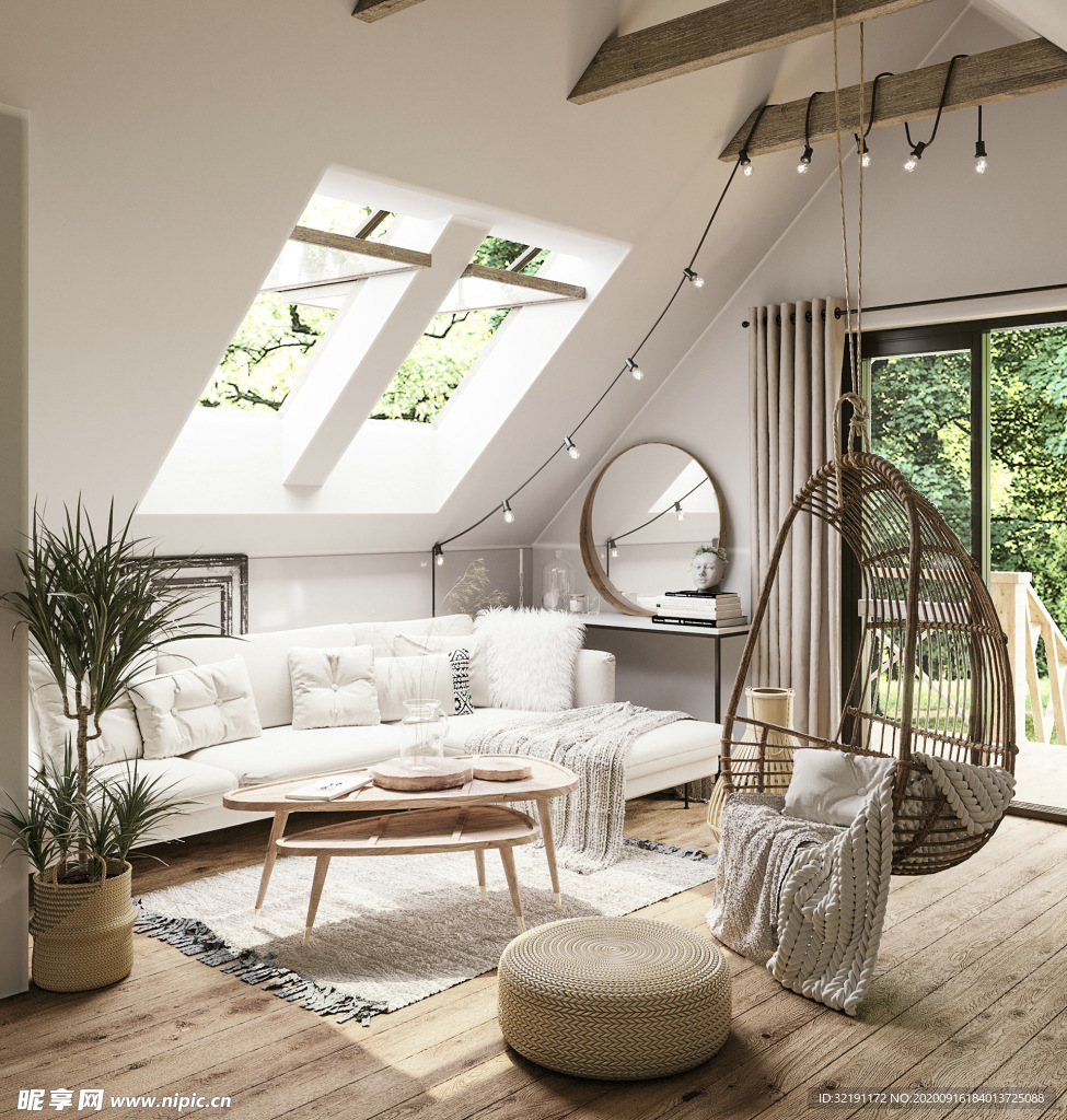 北欧客厅室内设计