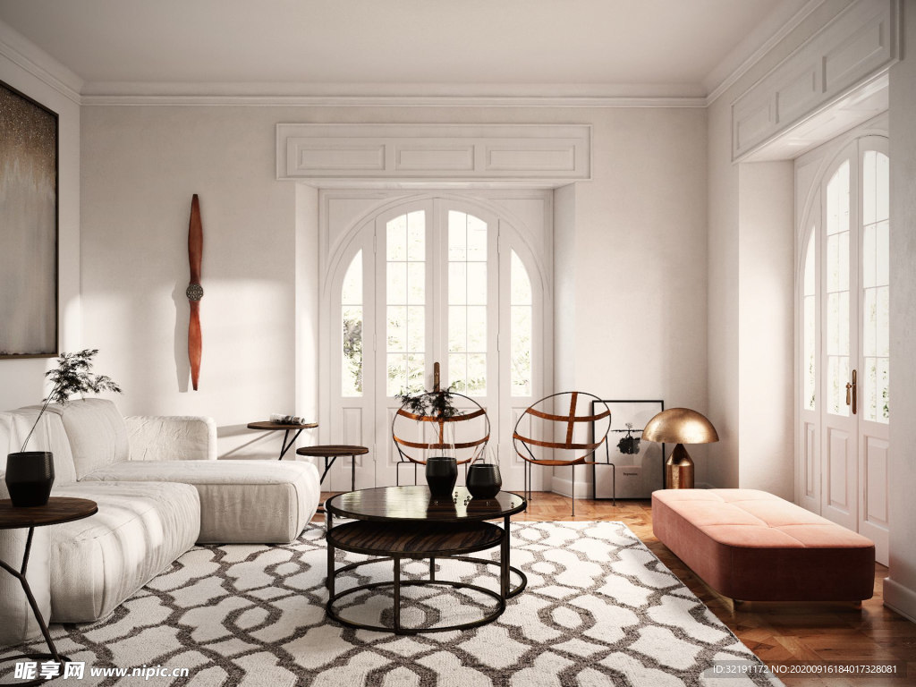 北欧客厅室内设计