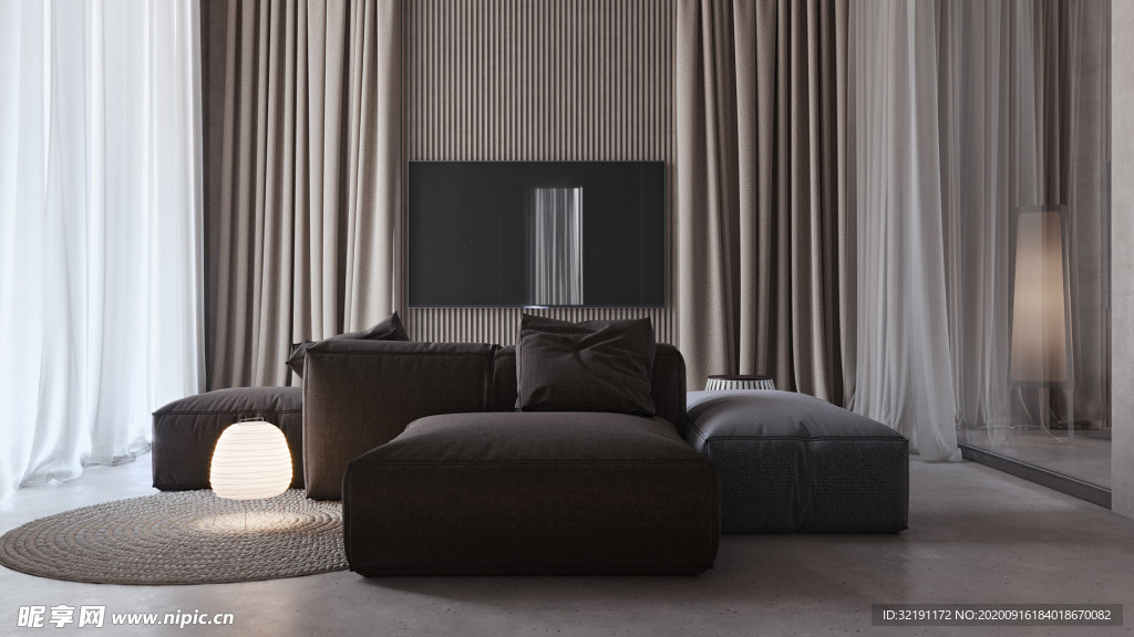 北欧客厅室内设计