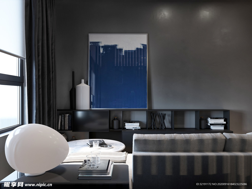 北欧客厅室内设计