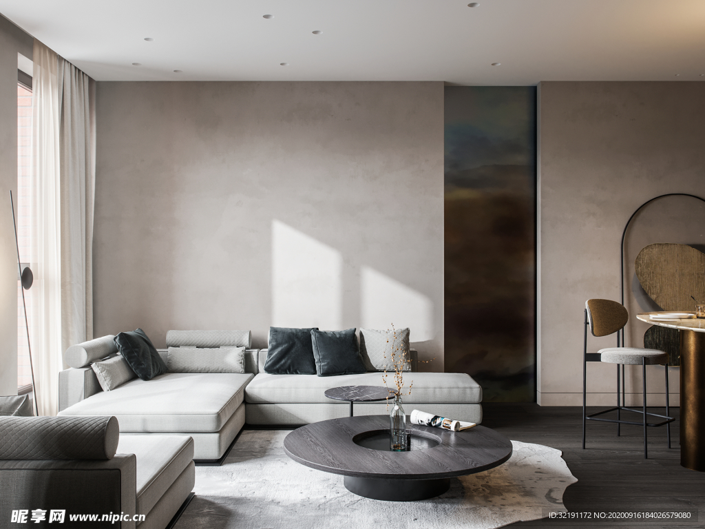 北欧客厅室内设计