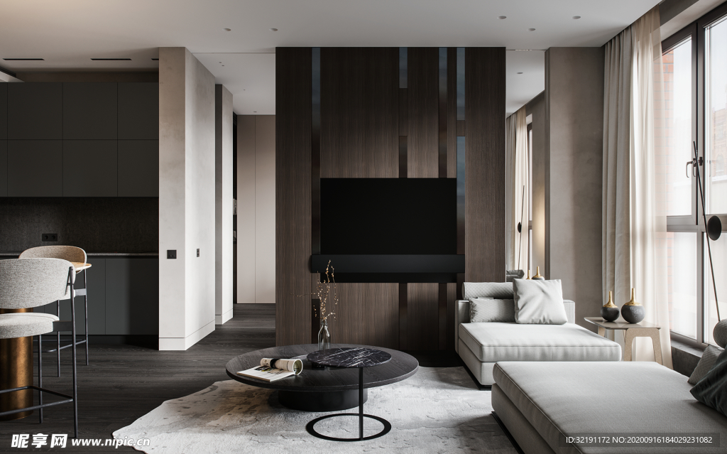 北欧客厅室内设计