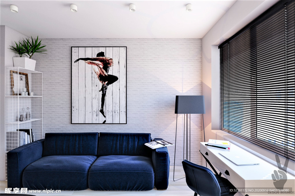 北欧客厅室内设计