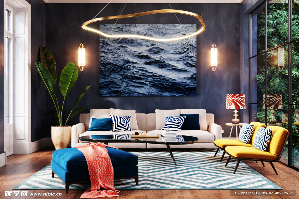 北欧客厅室内设计