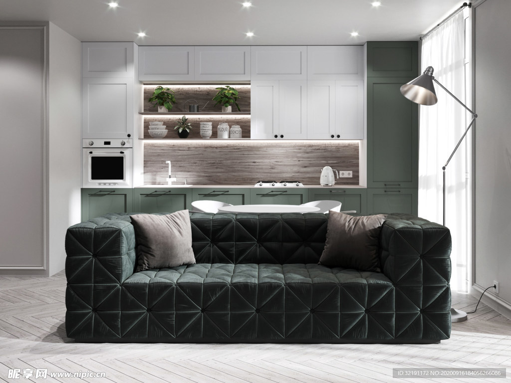 北欧客厅室内设计