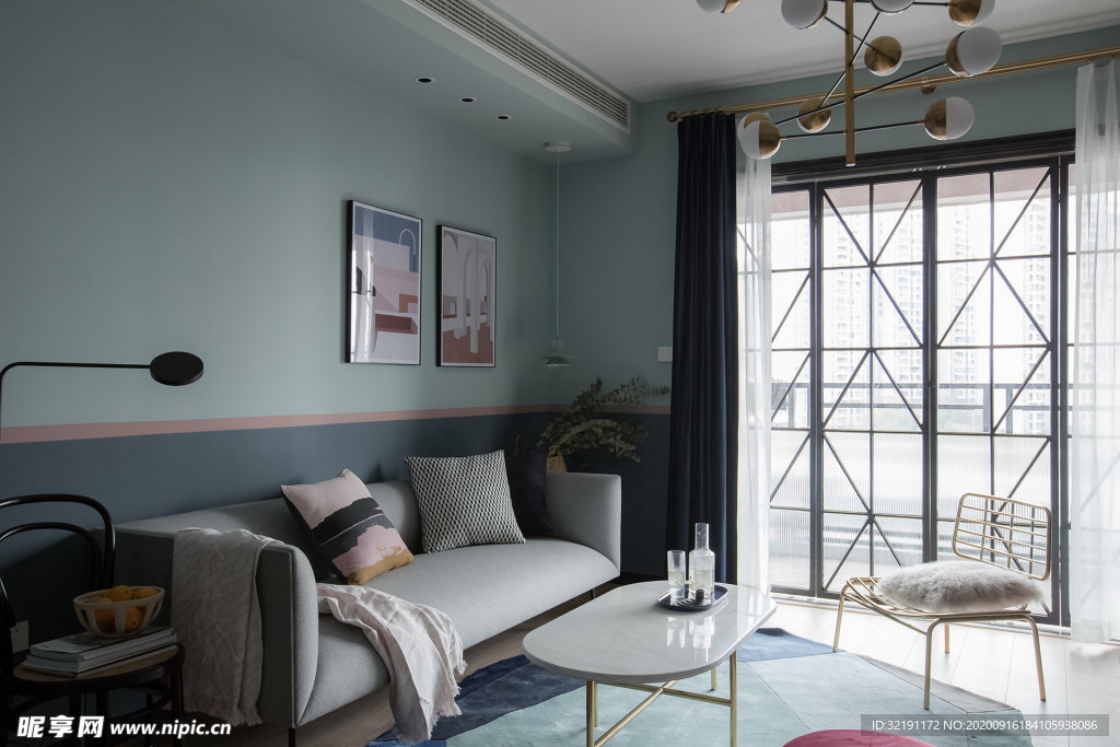 北欧客厅室内设计