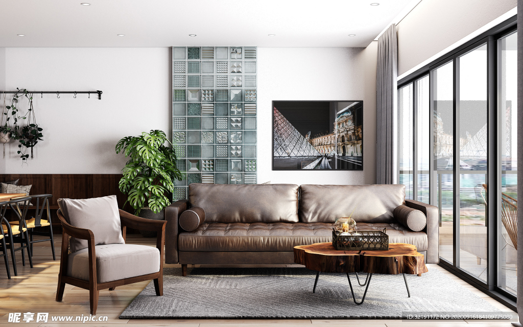 北欧客厅室内设计