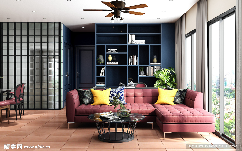 北欧客厅室内设计