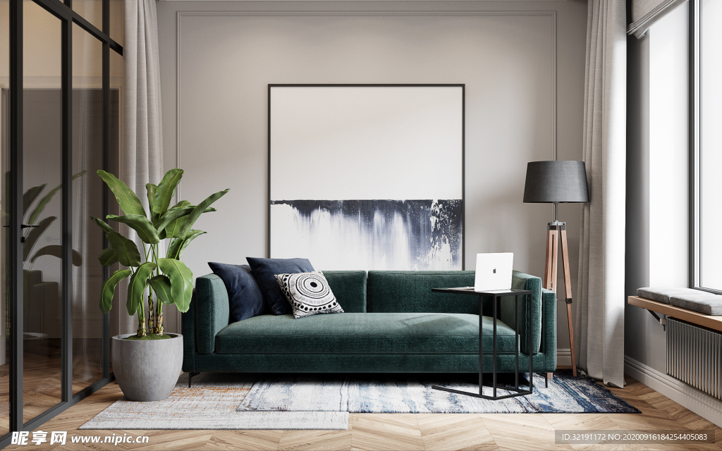 北欧客厅室内设计