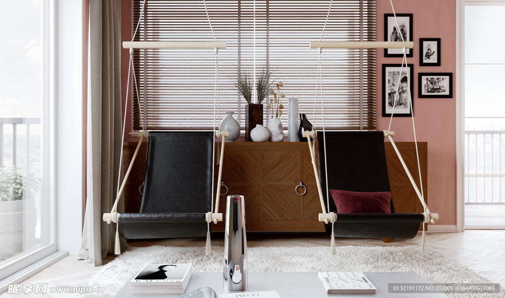 北欧客厅室内设计