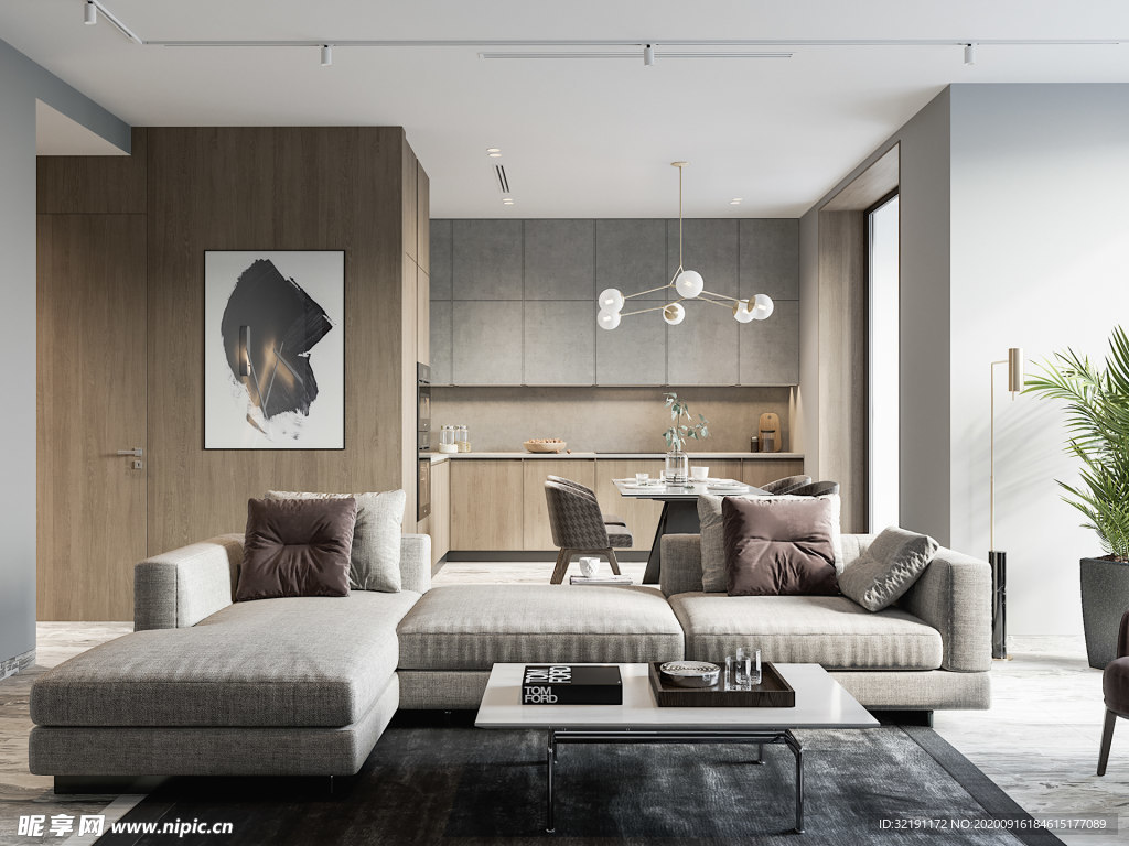 北欧客厅室内设计