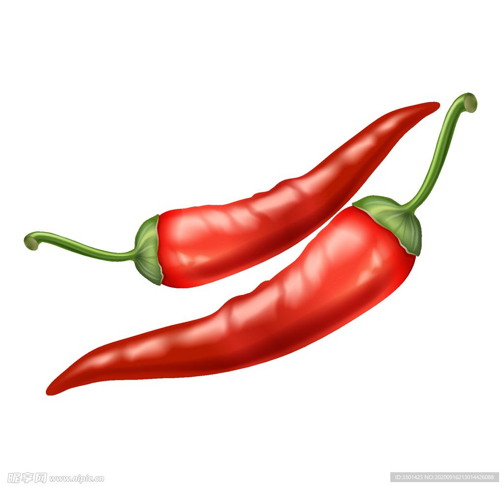 矢量辣椒