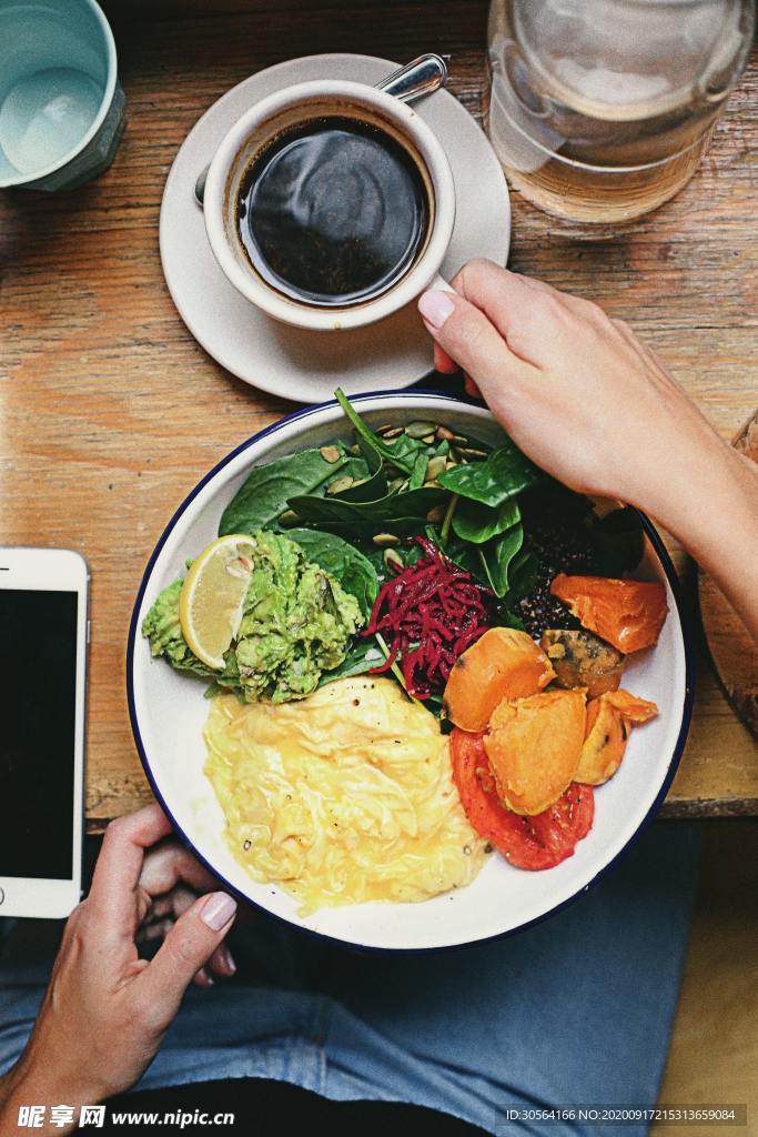 下午茶休闲咖啡甜品素材