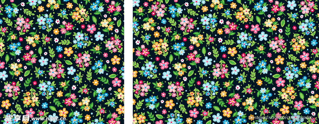 无缝印花 花纹无缝图案