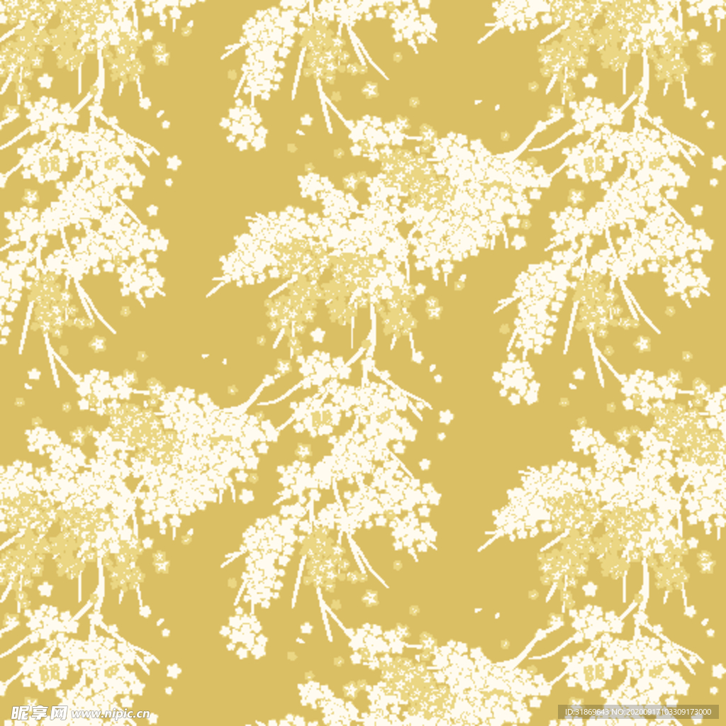 无缝印花 花纹无缝图案