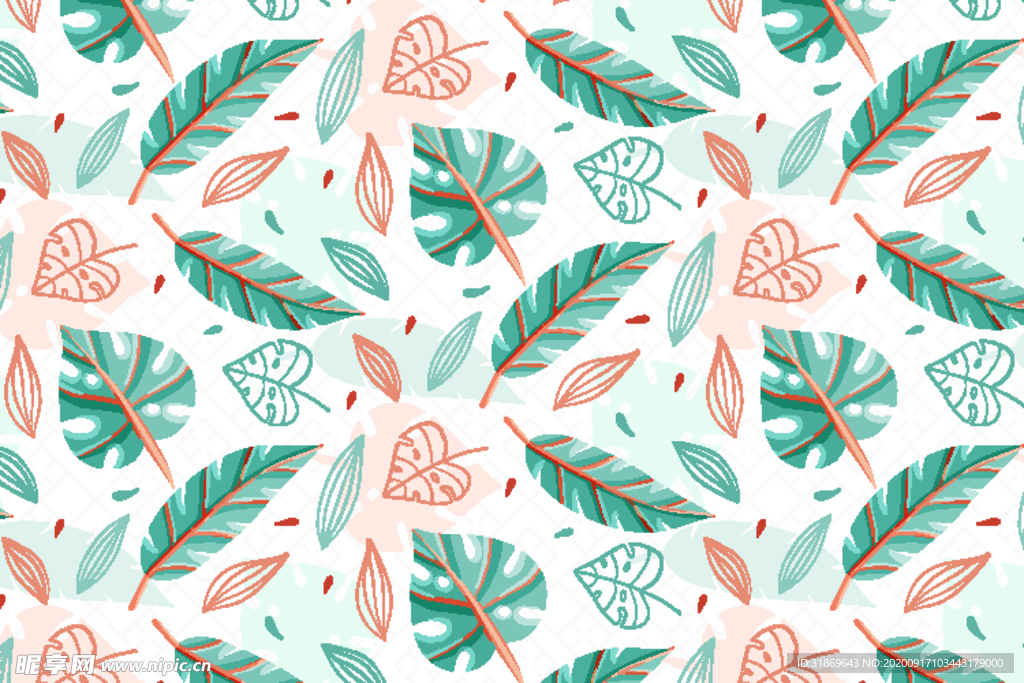 无缝印花 花纹无缝图案