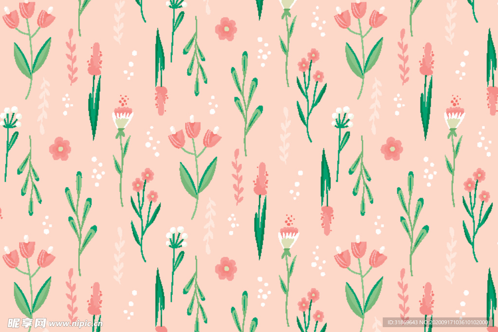 无缝印花 花纹无缝图案