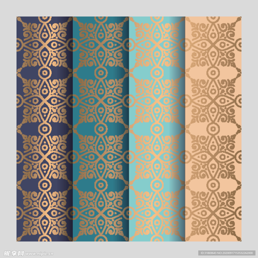 无缝印花 花纹无缝图案