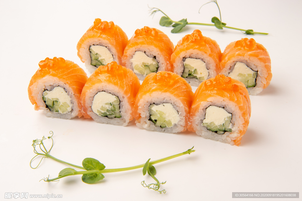寿司美食食材背景素材