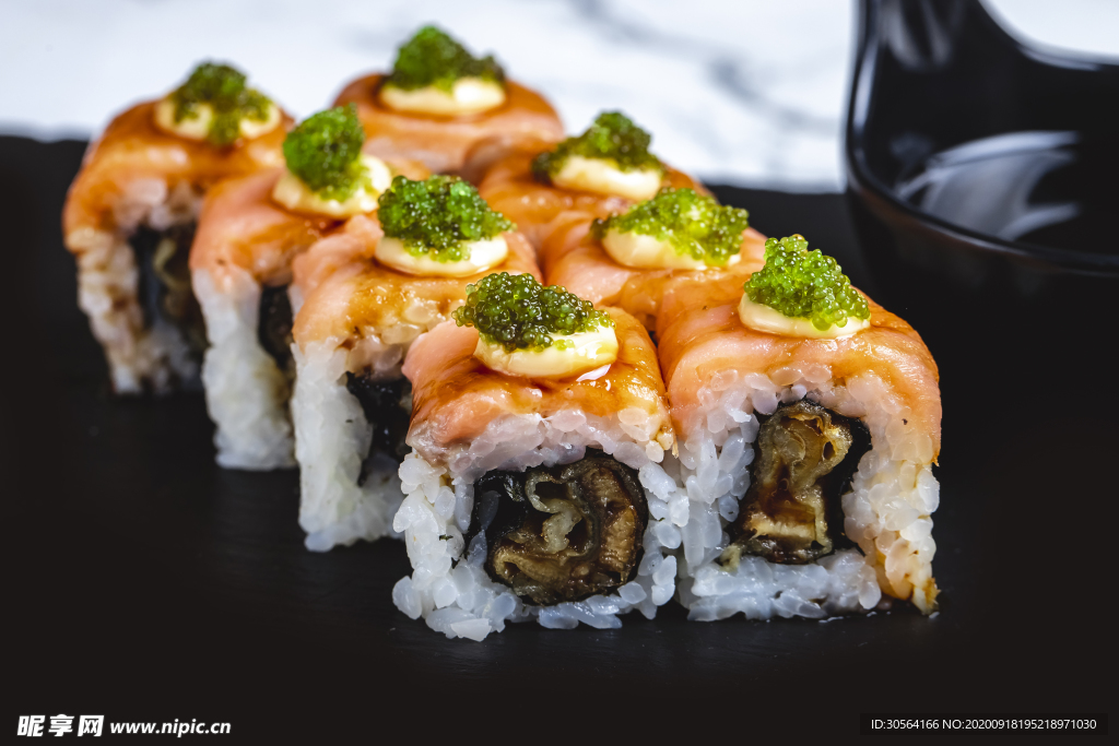 寿司美食食材背景素材