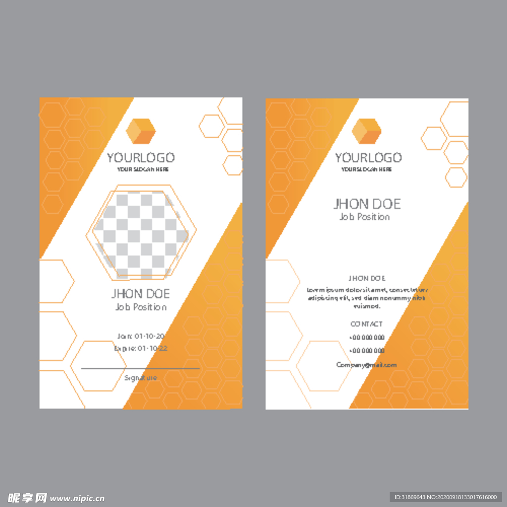 工作证 工牌 吊牌图片