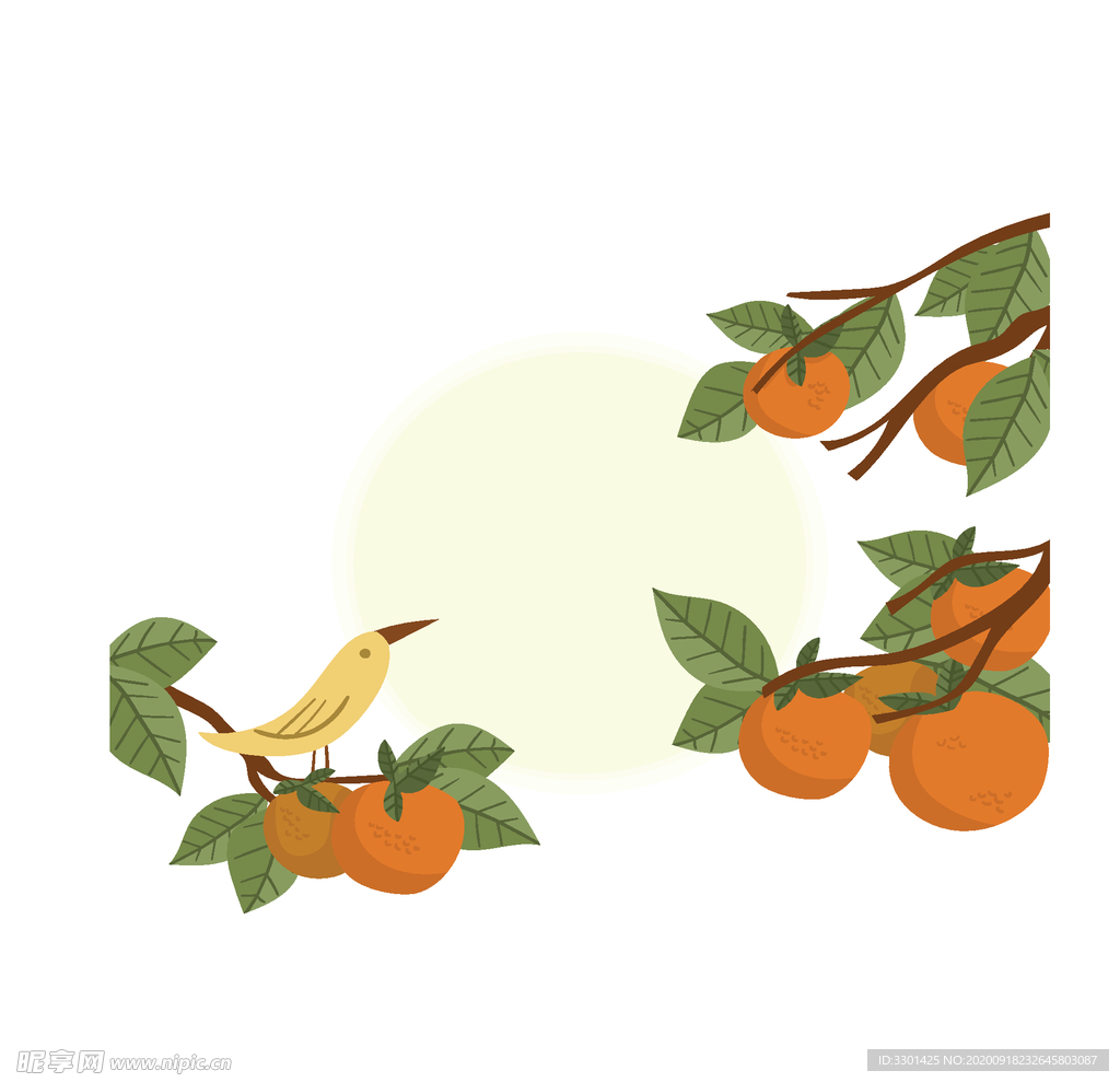 中秋节快乐圆月之夜