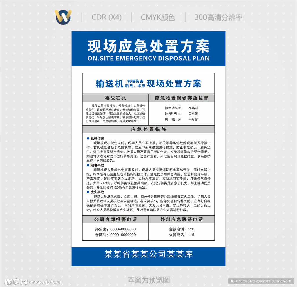 输送机现场应急处置方案