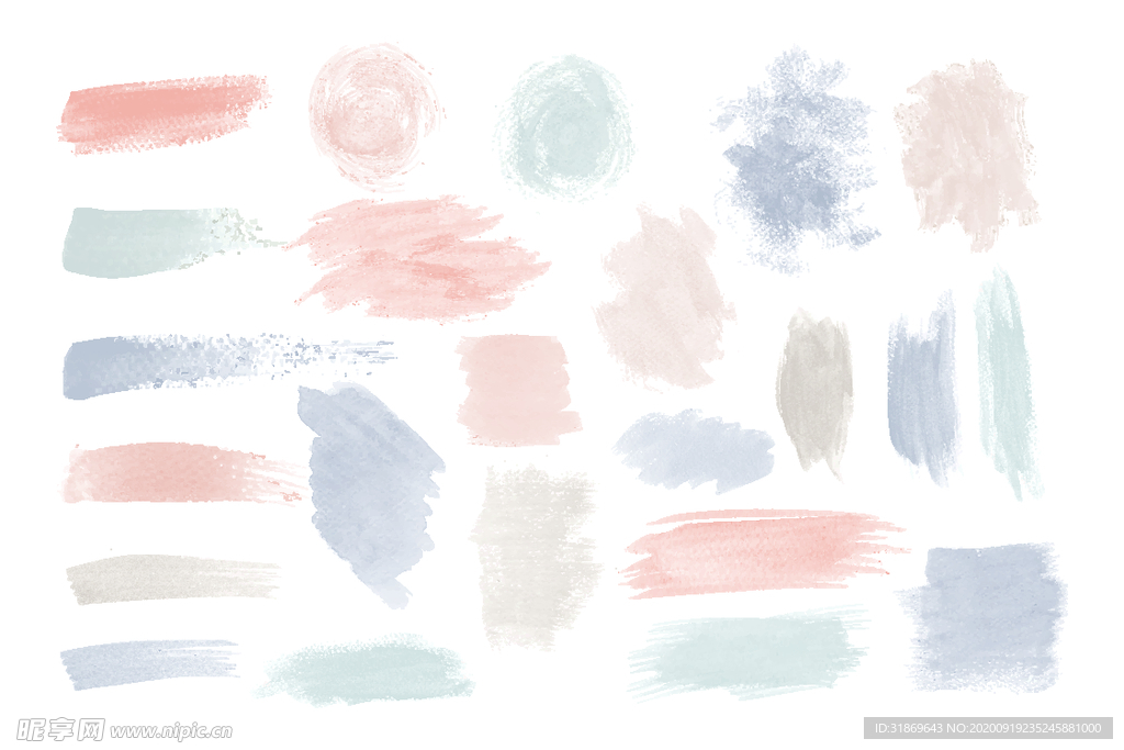 水彩 水墨 笔刷