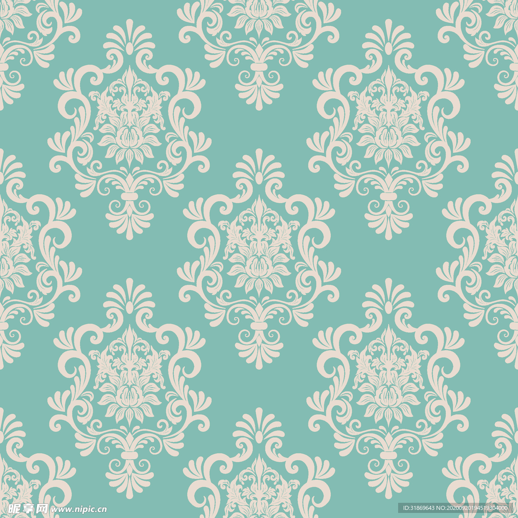 花纹无缝图案 无缝印花